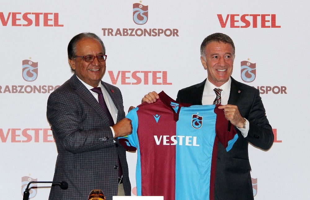 Trabzonspor’un yeni sponsoru Vestel