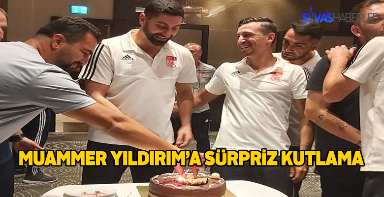 Kaleci Muammer Yıldırım’a doğum günü sürprizi