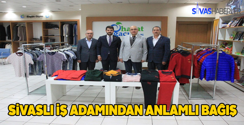 Hayırsever işadamında örnek davranış