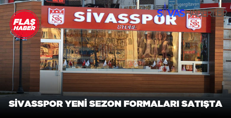 Sivasspor’un yeni formaları satışa sunuldu