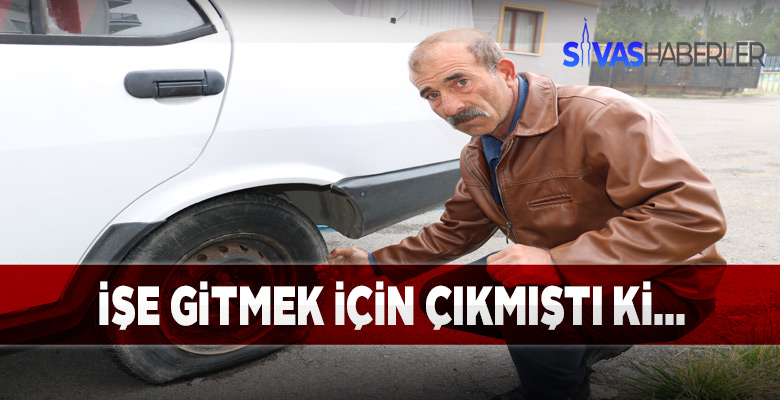 Sabah dışarı çıkıp arabasını görünce şok oldu