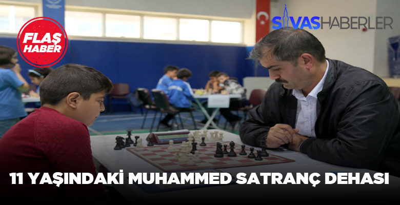 11 yaşında ama bir Satranç dehası