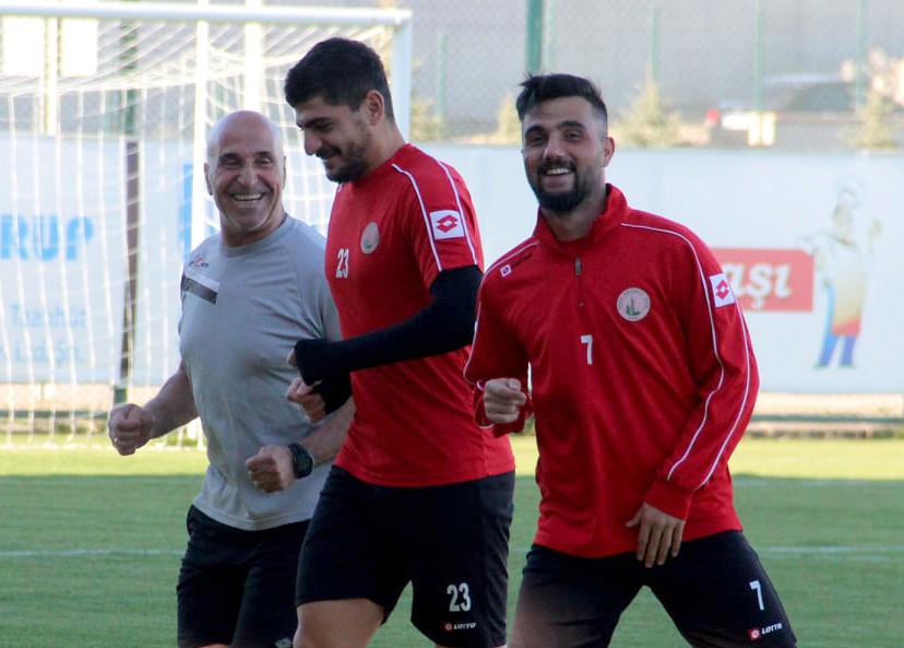 Sivas Belediyespor keyifli antrenman yaptı
