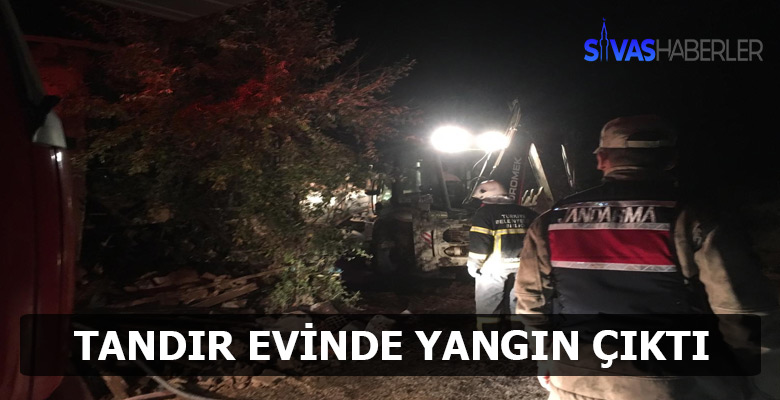 Tandır Evinde Çıkan Yangın Büyümeden Söndürüldü