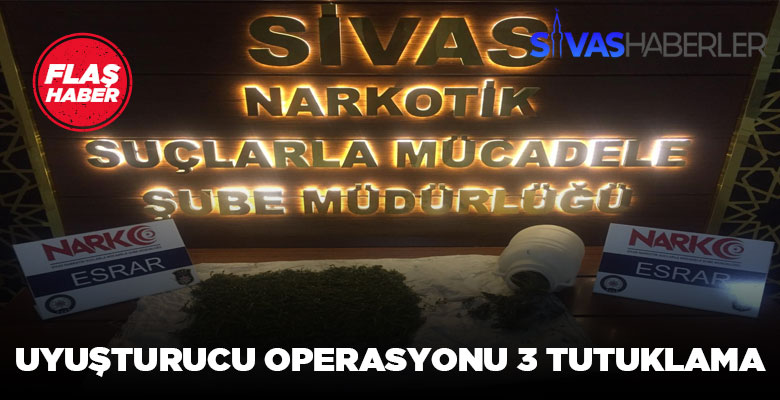 Uyuşturucu operasyonu sonucu tutuklamalar