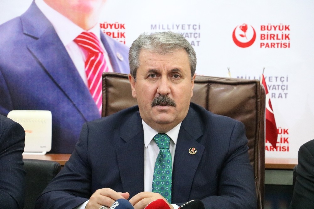 Mustafa Destici Sivas’ta önemli açıklamalarda bulundu