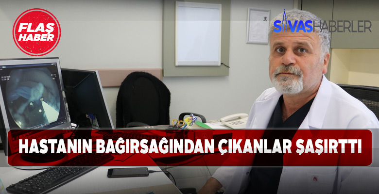 Karın ağrısı şikayetiyle geldi bağırsağından çıkanlar şaşırttı