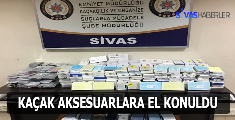 Kaçak yollar ile sokulan telefon ve aksesuarlar