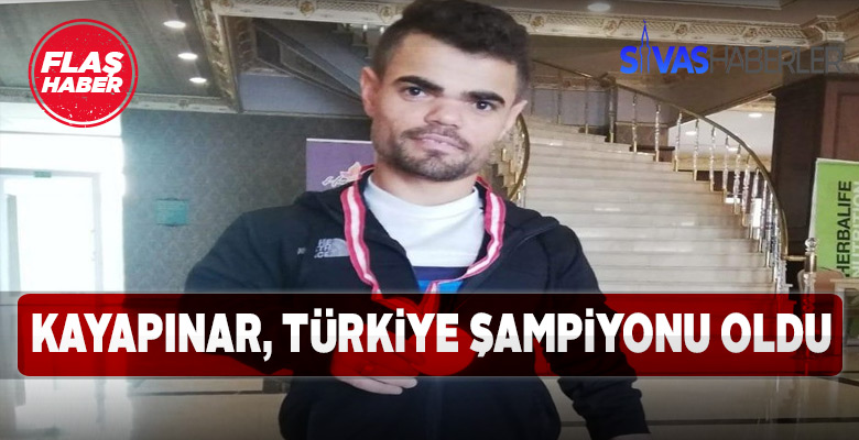 Sivas’ı temsil eden Kayapınar, Türkiye şampiyonu oldu
