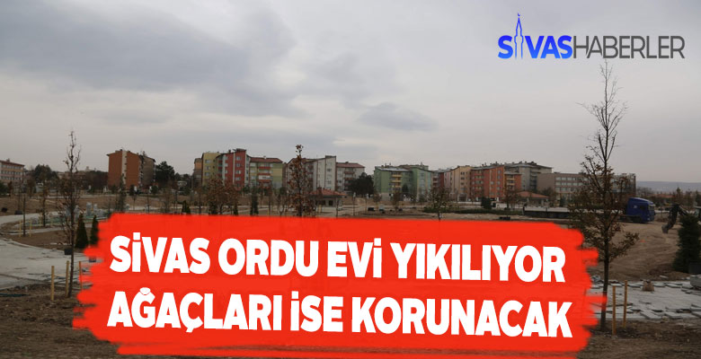 Eski Ordu evi binası yıkılıyor
