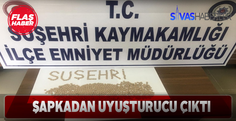 Yabancı uyruklu yolcunun şapkasından çıkanlar