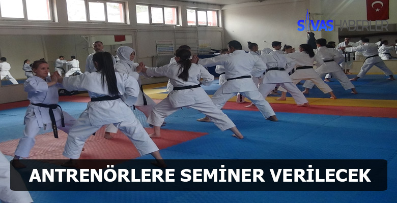 Sivas’ta Karate Antrenörlüğü Semineri
