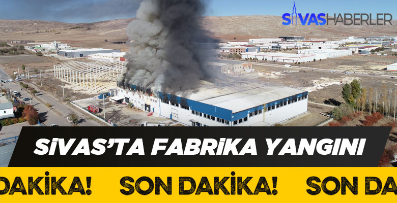 Sivas Organize Sanayide Korkutan Yangın