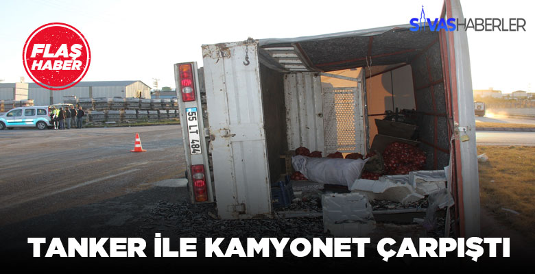 Sivas Organize Sanayi Bölgesi’nde trafik kazası