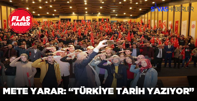 Mete Yarar Sivas’lı Öğrencilerle Buluştu