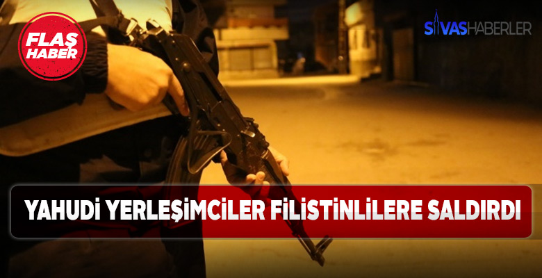 Yahudi yerleşimciler Filistinlilerin evini bastı