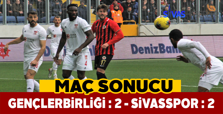 Sivasspor son anda berabere kaldı