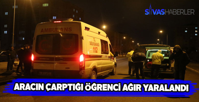 Arabanın çarptığı talihsiz çocuk ağır yaralı