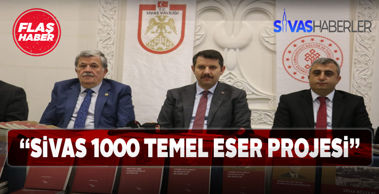 Sivas’ta yeni basımı yapılan 8 Eser tanıtıldı