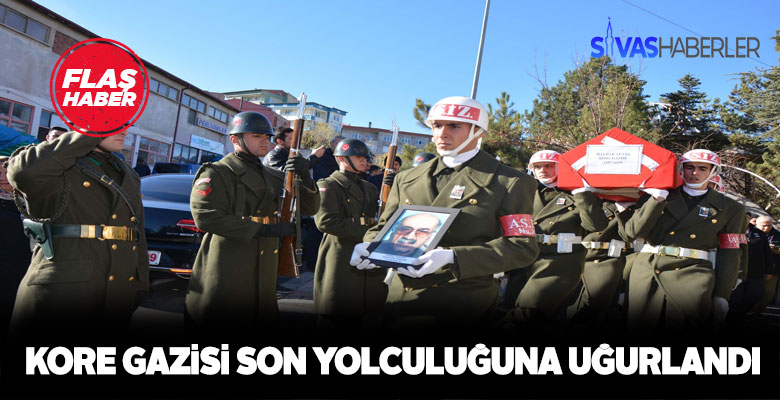 Kore Gazisi Sivas’ta vefat etti