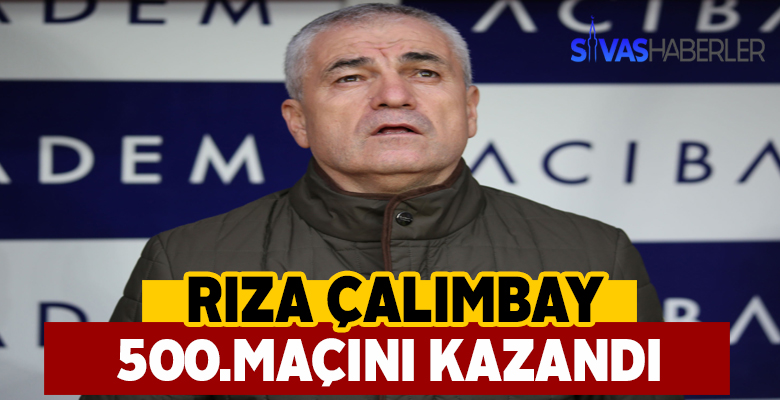 Rıza Çalımbay 500.maçını Fenerbahçe karşısında kazandı