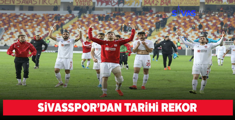 Sivasspor Tarihinde rekor galibiyet sayısı