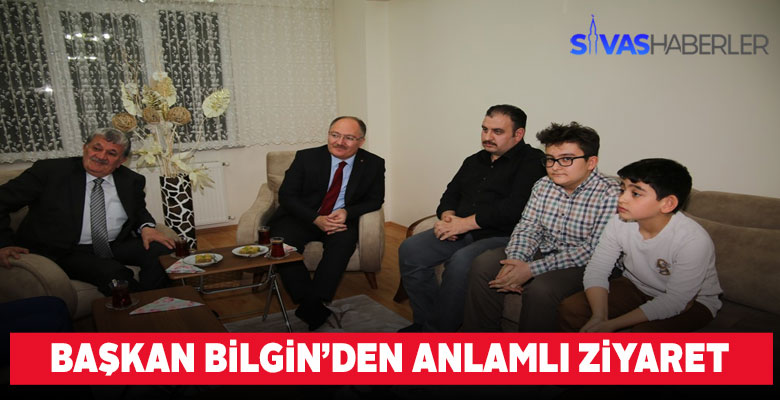 Hilmi Bilgin engellileri ve ailelerini ziyaret etti