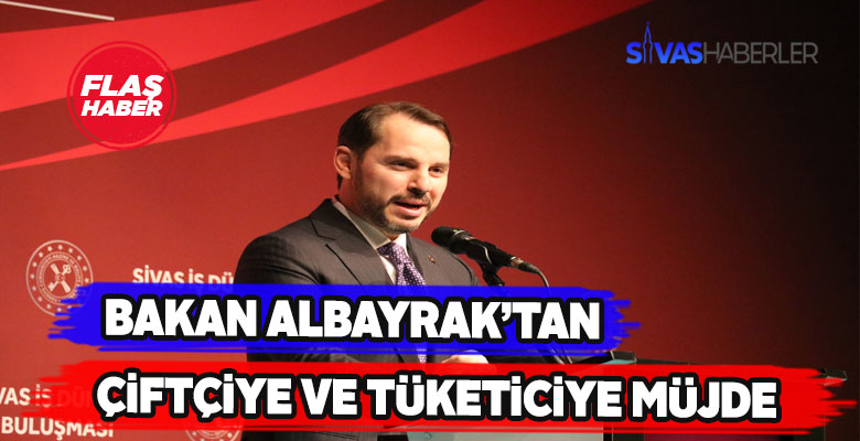 Bakan Albayrak Sivaslı iş adamlarıyla toplantı yaptı