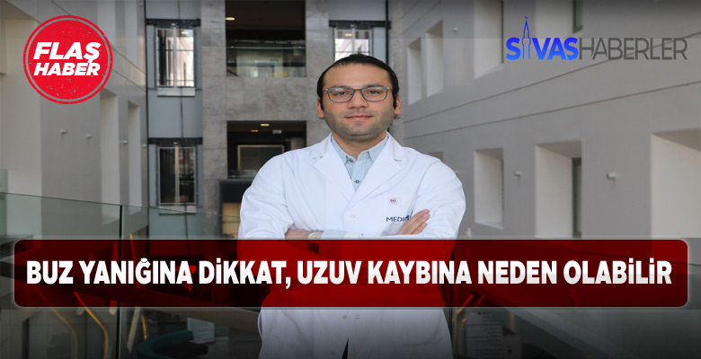 Doktor Umut Zereyak buz yanıklarının tehlikesine dikkat çekti