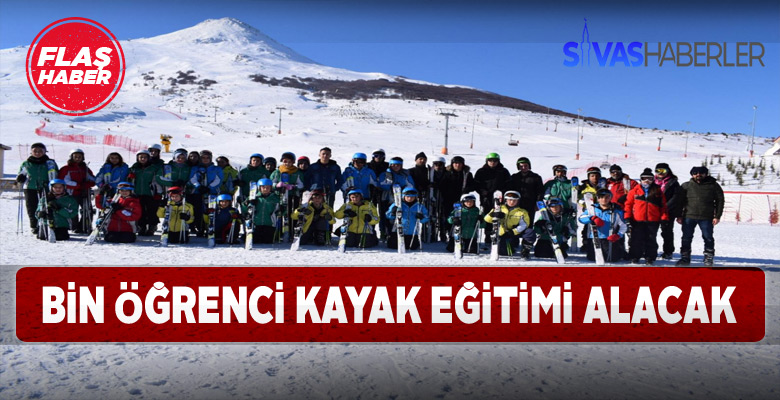 Sivas’ta öğrencilere kayak eğitimi seferberliği başlıyor