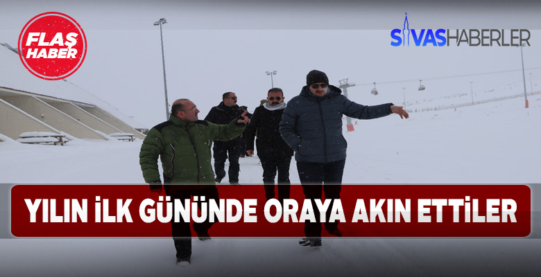Sivaslılar yılbaşı tatilini fırsata çevirdi