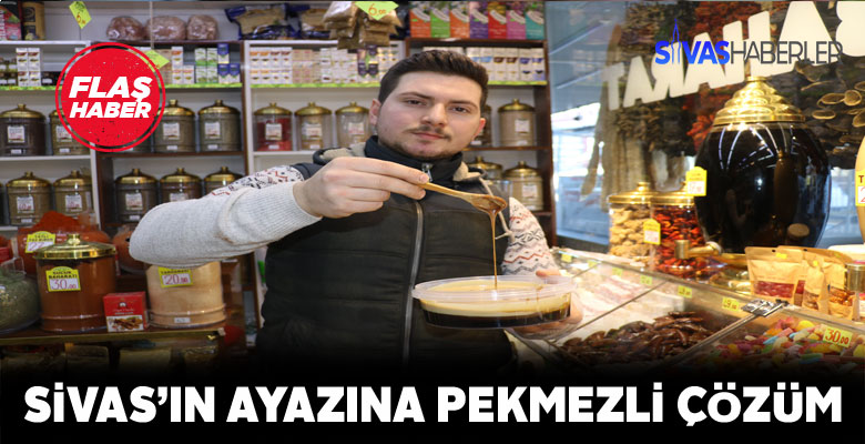 Sivaslılar tahin ve pekmezle ısınıyor