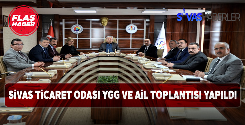 Sivas Ticaret Borsasında yılın ilk personel toplantısı yapıldı