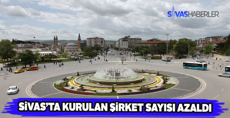 2019’da Sivas’ta kurulan şirket sayısında gerileme yaşandı