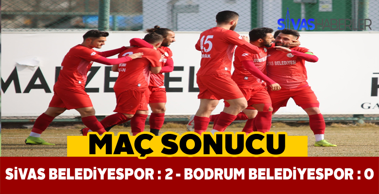Sivas Belediyespor rakibini 2 golle geçti