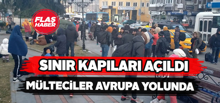 Göçmenler için Avrupa’ya sınır kapıları açıldı