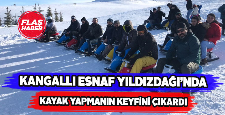 Kangallı esnaflar Yıldızdağına çıkarma yaptı
