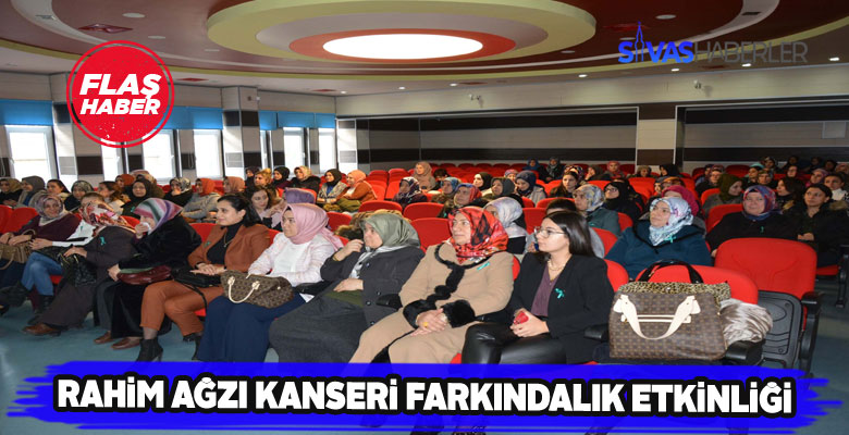 Suşehri ilçesinde kansere karşı anlamlı etkinlik