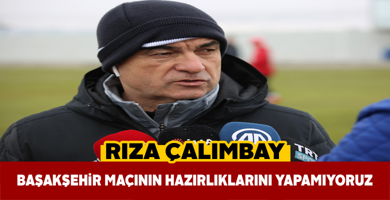 Rıza Çalımbay fikstür sıkışıklığına isyan etti
