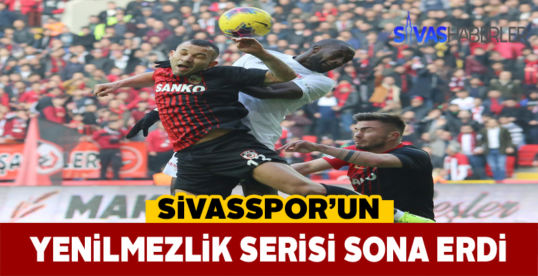 Sivasspor Süper Lig’de 11 maç sonra mağlup oldu
