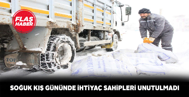 Hayat Ağacı Derneği evlere odun dağıtımı yaptı