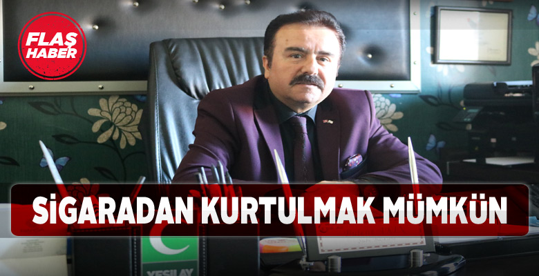 Yeşilay Sivas Şube Başkanından sigarayı bırakma çağrısı