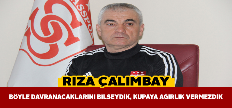Rıza Çalımbay zamansız oynanan maçlara sitem etti