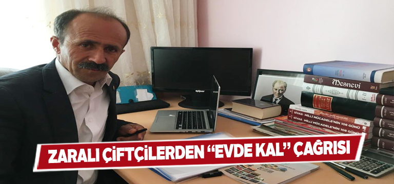 Zaralı çiftçiler evde kalınması için klip hazırladı