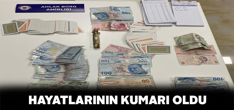 Kumar oynayan 19 kişiye çifte ceza