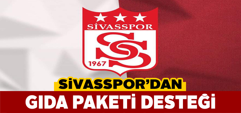 Sivasspor Vefa Sosyal Destek Grubuna desteğini sürdürüyor