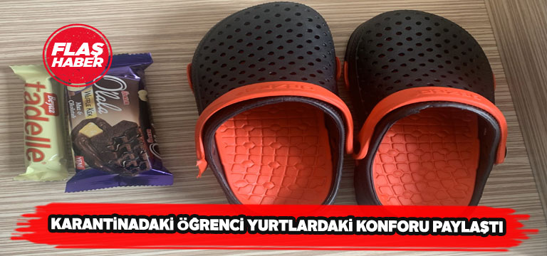 Karantinadaki memnuniyetini sosyal medyadan paylaştı