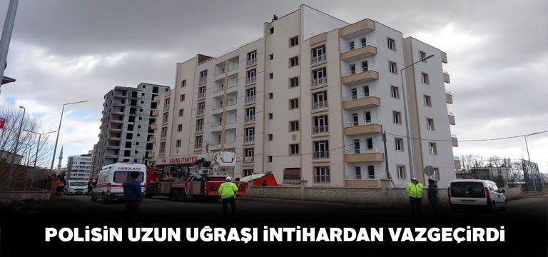 Polis sayesinde intiharın kıyısından döndü