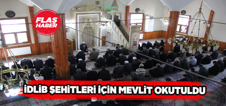 Zara’da şehitler için Mevlid-i Şerif okundu