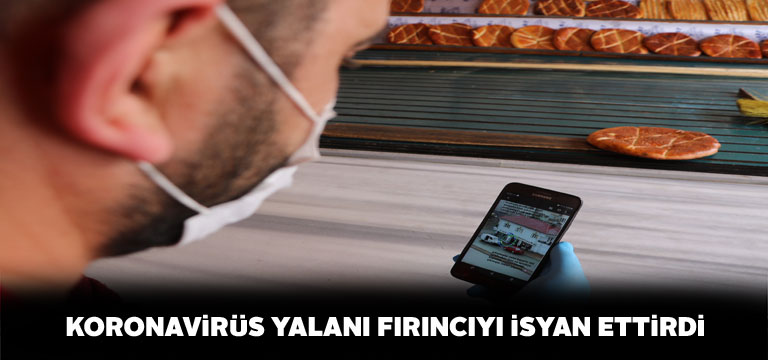 Zaralı fırıncı dezenfekte yaptırdığına pişman oldu